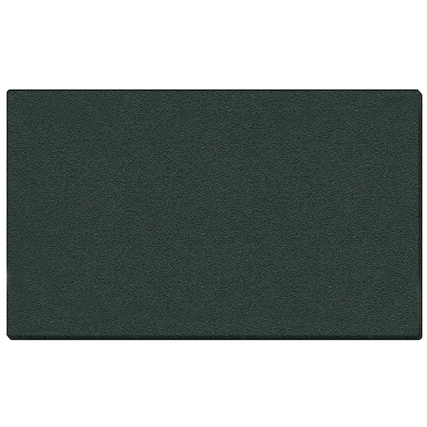 Bulletin Board, Vinyl, 4 ft H x 5 ft W, Ebony